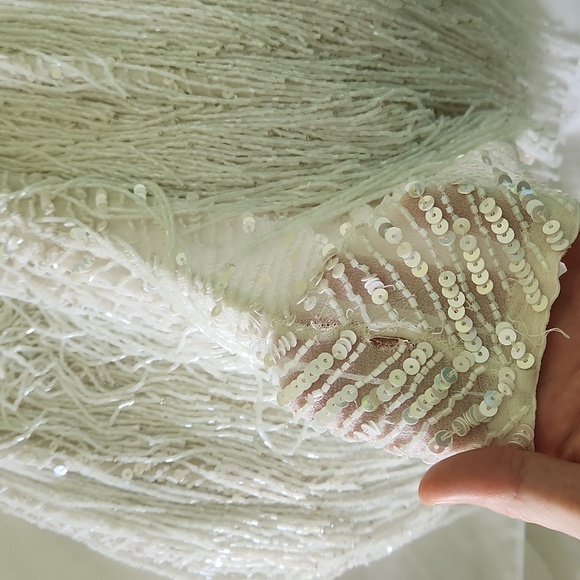 Nadine Merabi White Sadie Dress in size SM - Picture 14 of 14